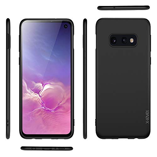 X-Level Samsung Galaxy S10e Case,X-Level Slim Fit Soft TPU Ultra Thin S10e Mobile Phone Cover Matte Finish Coating Grip Phone Case for Women Compatible Samsung Galaxy S10e (2019)