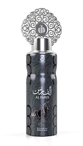 My Perfumes AL FARIS from ARABIYAT 2 Pieces Perfume Gift Set for Unisex - 100 ml Eau De Parfum and 200 ml Perfume Spray