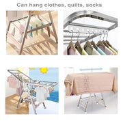 OYDAS Clothes drying stand, Drying Rack,Heavy Duty Clothes Drying Rack,Portable cloth drying stand, Folding Space Saving Garment Rack,Blanket Rack Clothesline,for Indoor Outdoor