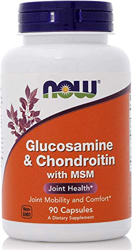Now Foods Glucosamine And Chondroitin With Msm, 90 Capsules, 200 Grams