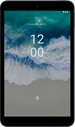 Nokia T10 Android 12 Wifi Tablet with 8â€ HD display, 3GB/32GB Storage, 8MP rear and 2MP front camera, Dual Speakers with OZO Playback, 2 years OS/ 3 years security updates â€“ Ocean Blue