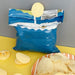 12 PCS Food Storage Clips, Food Clips Bag Sealing Clips, Bag Clips for Food Storage, Cute Food Clip, Kitchen Clips for Bags, Food Bag Clips Reusable to Clamp Snacks, Chips (Circle+Triangle)