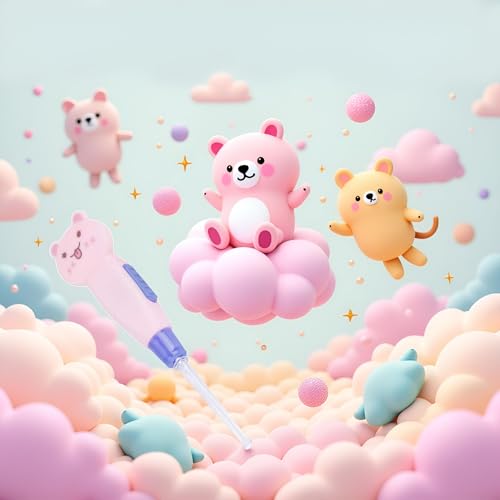 WsjiaboFux Pink Cat Cartoon Baby Ear Cleaner LED Earpick Earwax Remover with Replacement Head Kids Ear Clean Tool Earwax Removal ealth Care Ear Care