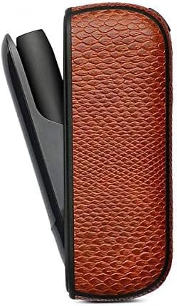 TGSMART - Protective Case Cover for IQOS 3.0 PU Leather Anti Slip Carrying Case Cover for IQOS 3.0 (Brown)