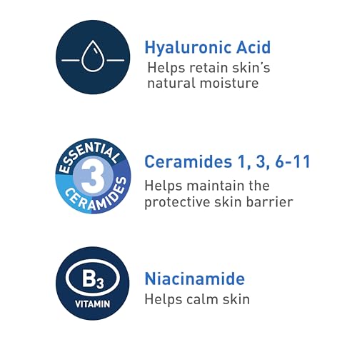 CeraVe CeraVe Foaming Facial Cleanser | Makeup Remover and Daily Face Wash for Oily Skin, 473 Ml