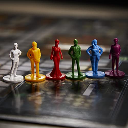 Hasbro Gaming Cluedo Board Game for Children Aged 8 and Up, Reimagined Classic for 2-6 Players, Detective Mystery Games, Family Time, and Adults