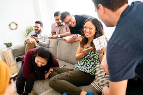 USAopoly Telestrations Party Pack 12 Player | 600 New Phrases to Sketch | Board Game | A Fun Family Game for Kids and Adults | Family Game Night Just Got Better | Telephone Game Sketched Out,