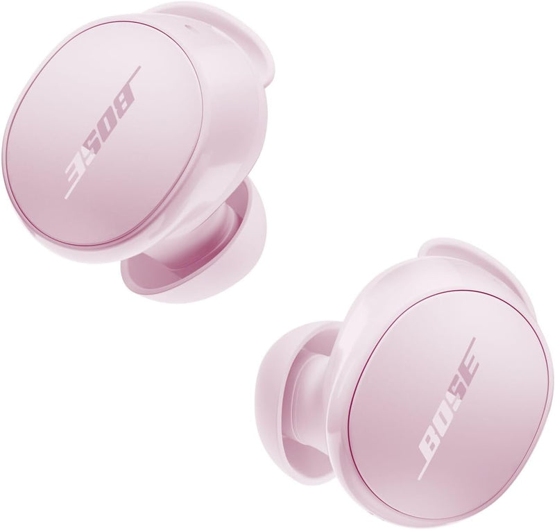 Bose QuietComfort Wireless Noise Cancelling Earbuds, Lifestyle Bluetooth Earbuds with Active Noise Cancellation, Up to 8.5 Hours of Battery Life, Black - Petal Pink