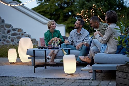 Kooduu Portable Bluetooth speaker, dimmable LED lamp, wine cooler (Synergy 35)