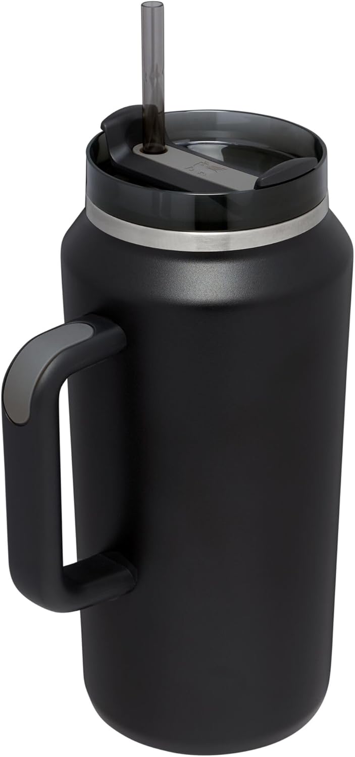 Stanley Quencher H2.0 Tumbler with Handle & Straw 40 oz | Twist On 3-Way Lid | Cupholder Compatible for Travel | Insulated Stainless Steel Cup | BPA-Free | Seafoam