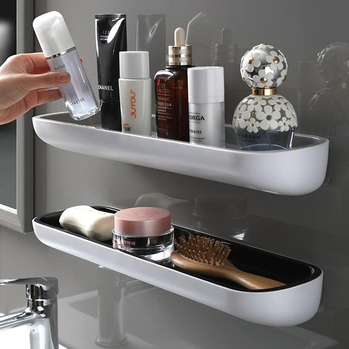 LIMOS Shower Caddy Multi-Purpose Bathroom Organiser Shelf for Kitchen Toilet, Wall Mounted