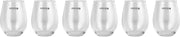 Royalford 590ml Glass Tumbler Set RF12588 Dishwasher Safe Soda-Lime Glass for Hot and Cold Beverages Tea, Coffee, Water, Juices Pack of 3 Whiskey Glass Wine Glass Highball Drink Glass Water Glass - Pack of 2