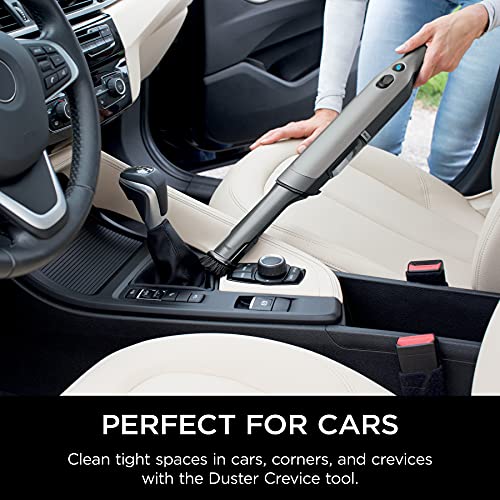 Shark ION W1 Handheld Vacuum, Lightweight at 1.4 Pounds with Powerful Suction, ION Charging Dock, Single Touch Empty and Detachable Dust Cup (WV201)