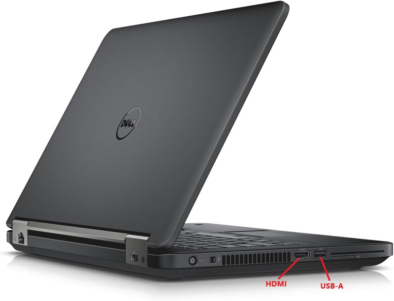 Dell (Refurbished) Latitude E5450 14in Laptop, Intel Core i5-5300U 2.3Ghz, 8GB RAM, 256GB Solid State Drive, Windows 10 Pro 64bit