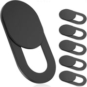 SKY-TOUCH 6pcs Webcam Cover, Ultra Thin, for Laptop, PC, Computer, Apple MacBook, iPad, Cell Phone, etc. 0.22 inch thick net block to protect your privacy and security Black - 6pcs