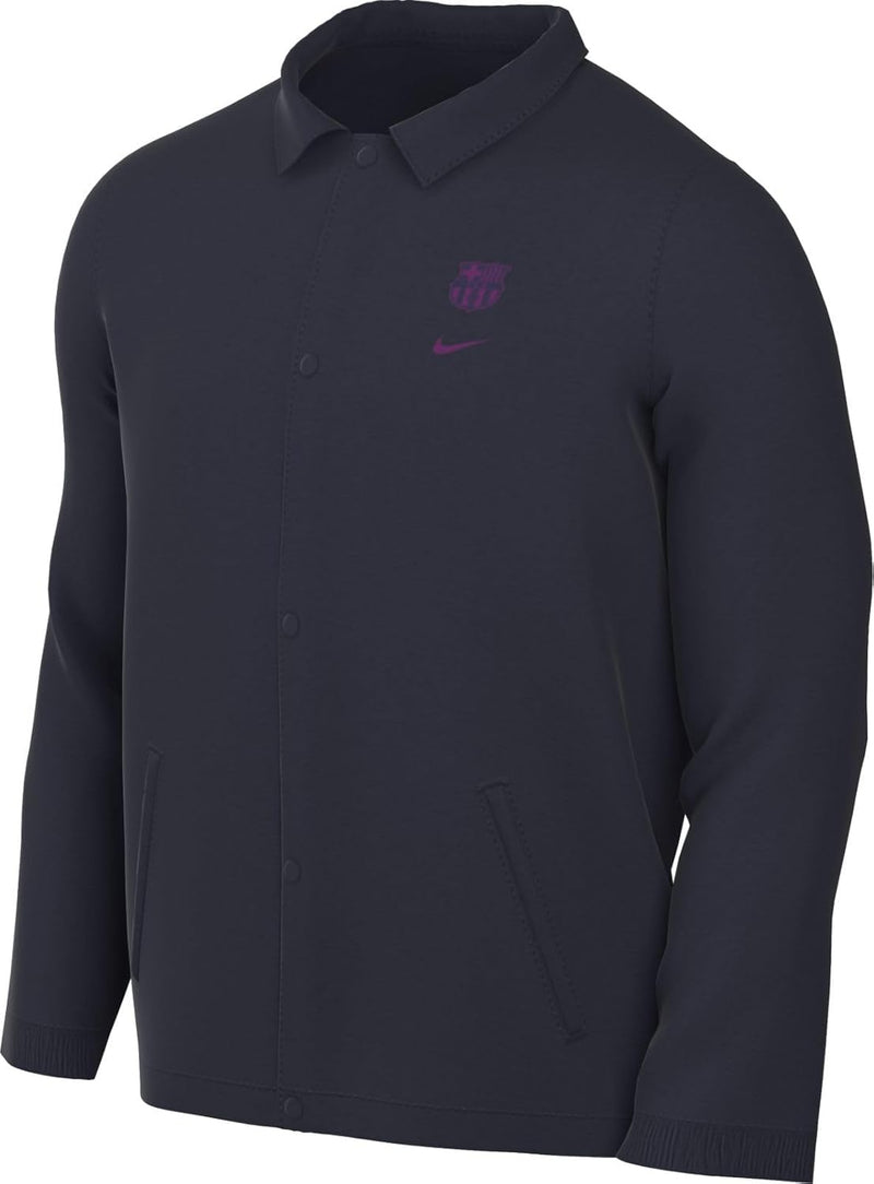 Mens Football Club Barcelona Club Coaches JACKETS (pack of 1) - IMPERIAL PURPLE/(BRIGHT GRAPE) (No Spon-