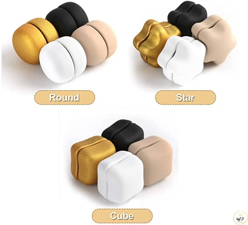 Kg20 Hijab Pin Strong Metal Plating Magnetic Hijab Clip Safe Hijab Brooch Luxury Accessory No Hole Pins Brooch Magnet for Scarf