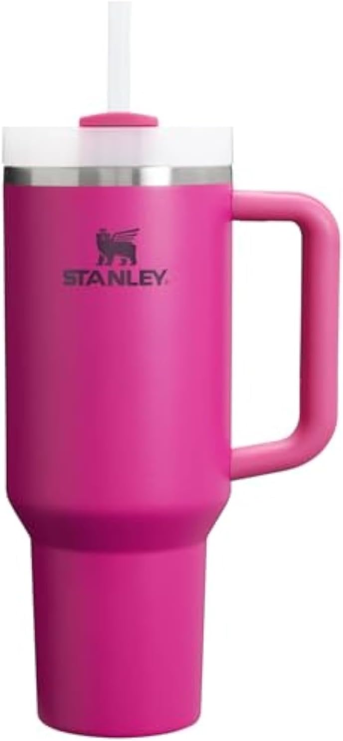 STANLEY Quencher H2.0 FlowState Stainless Steel Vacuum Insulated Tumbler with Lid and Straw for Water, Iced Tea or Coffee (PIne, 40 oz)