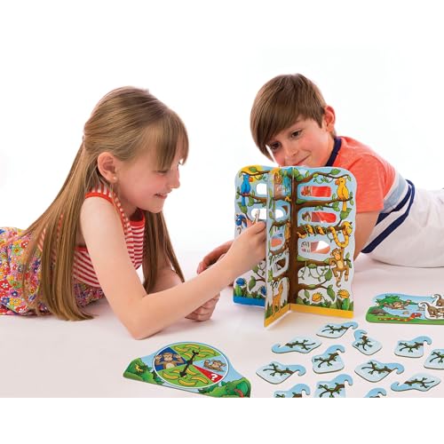 Orchard Toys Cheeky Monkeys Game, A Fun Game Of Chance, Family Game, Perfect For Kids Age 4-8, Educational Game Toy, Family Game
