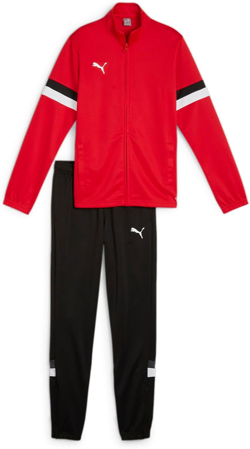 Unisex Kids teamRISE Tracksuit Jr Teamsport (pack of 1) - Red-Black