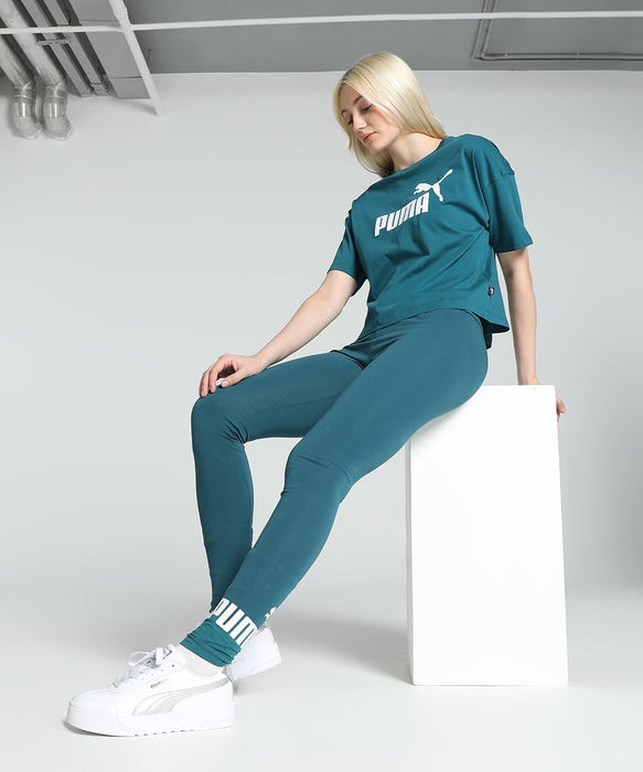 PUMA Women's Ess Logo Leggings (S) Tights