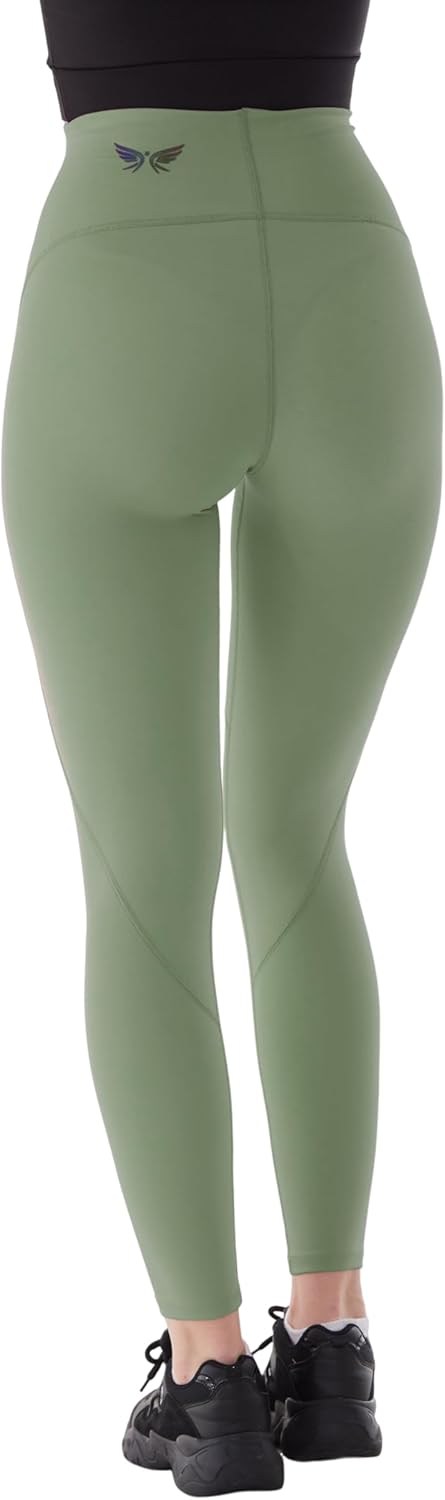 Thick High Waist Yoga Pants for Women, Tummy Control Butt Lift Gym Tights, Athletic Stretch Pants for Workout, Running, Yoga, Made in Turkey