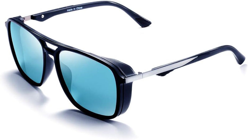 Kimorn Polarized Sunglasses For Men Square Frame Unisex Outdoor Sports Goggle Classic K0623