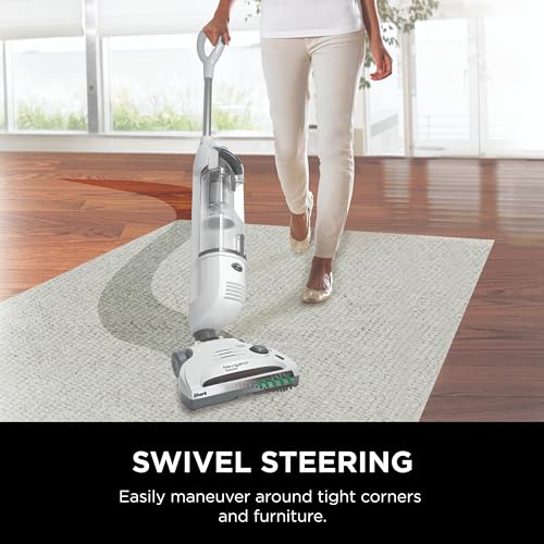 Shark Navigator Freestyle Upright Stick Cordless Bagless Vacuum for Carpet Hard Floor and Pet with XL Dust Cup and 2-Speed Brushroll (SV1106) White/Grey