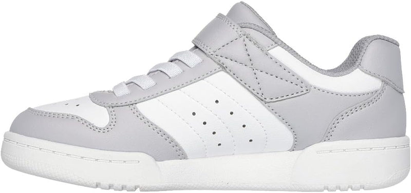 Boy's Quick Street Sneaker - LIGHT GREY WHITE
