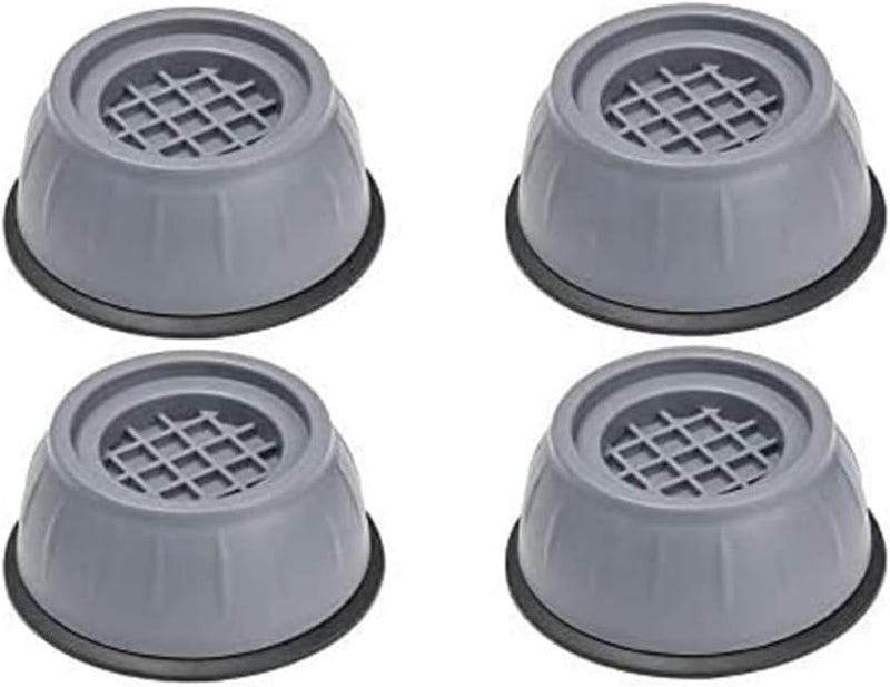 4pcs Durable rubber & plastic washing machine stand,Anti Vibration Pads for Washer Dryer Shock and Noise Cancellation, Washing Machine Stand to Prevent Shifting, Shaking Walking for Home