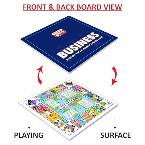 Ankit Toys & Games Business Board Game for Kids & Family Entertainment Indian Real Estate Strategic Trade and Property Management Basic Business for Ages 6+