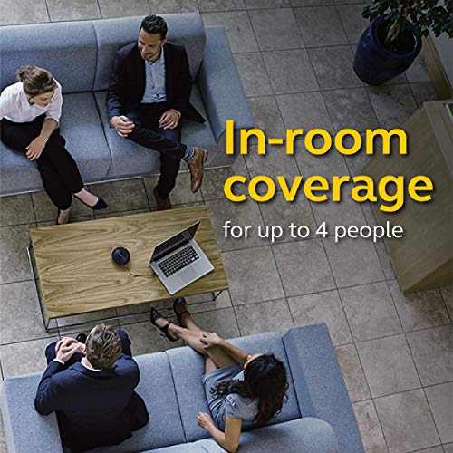 Jabra Speak 510 Speaker Phone - Microsoft Certified Portable Bluetooth Conference Speaker with USB - Connect with Laptops, Smartphones and Tablets, Black