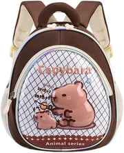 Kids Backpack,Cute 3D Hard Shell Kids Backpack Lightweight Water Resistant Preschool Fashion Kindergarten LABUBU Backpack Small Children School Bag with Adjustable Shoulder Straps - Capybara