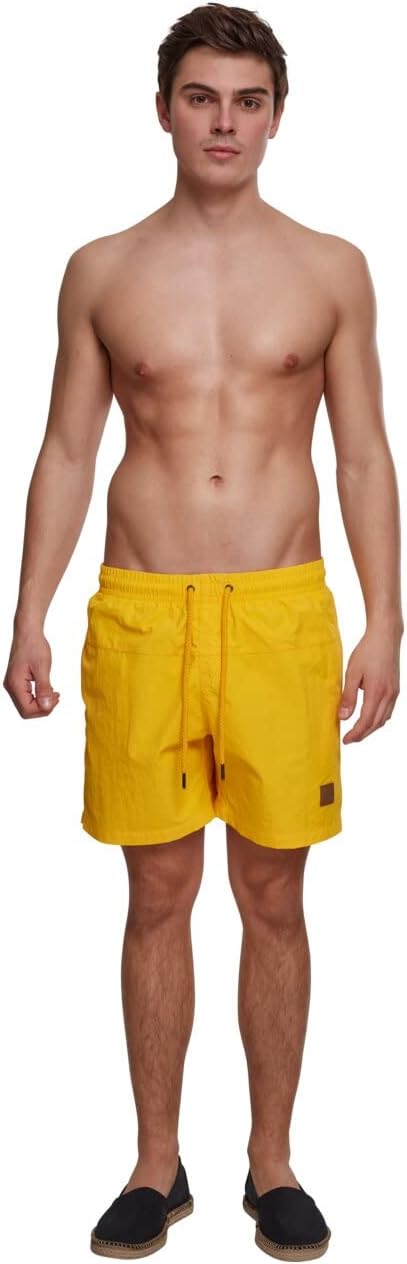 Urban Classics mens Block Swim Shorts Swim Trunks