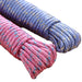 Sakoraware Cloth Line for Drying Clothes, Nylon Braided Cotton Rope, 20 Mtr, Pack of 2