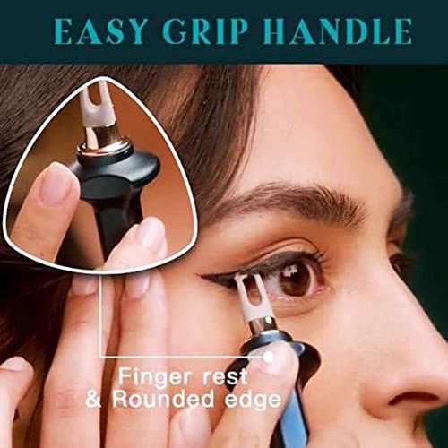 KASTWAVE Eyeliner Applicator Tool, Revolutionary Silicone Applicator Tool, Easy to Clean & Transfer Resistant, no Tugging, Dragging, or Pulling, Not Break