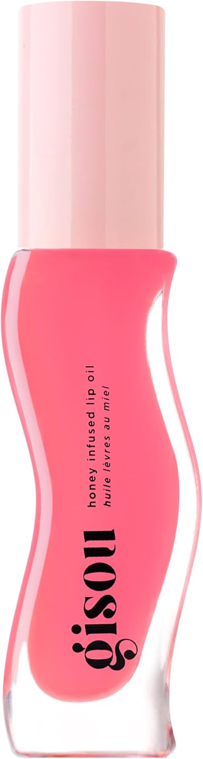 Gisou Honey Infused Lip Oil - Bee-Llini Peach - 8ml – image 1