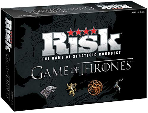USAOPOLY Risk Game of Thrones Strategy Board Game | The for Game of Thrones Fans | Official Game of Thrones Merchandise | Based on The TV Show on HBO Game of Thrones | Themed Risk Game