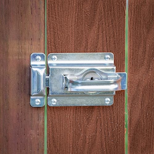 National Hardware N101-600 Swinging Door Latch, Zinc Plated, 3/8"
