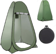 SKY-TOUCH Outdoor Changing Clothes Tent, Pop Up Shower, Portable Folding Toilet With Carry Bag, Beach Dressing Room, Suitable for Camping/Beach - cranberry 120*190cm