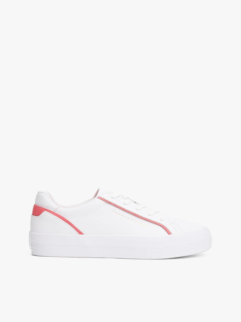 Vulc Leather womens Sneakers - White/Washed Cherry