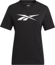 womens Vector Graphic Tee T-Shirt - Black