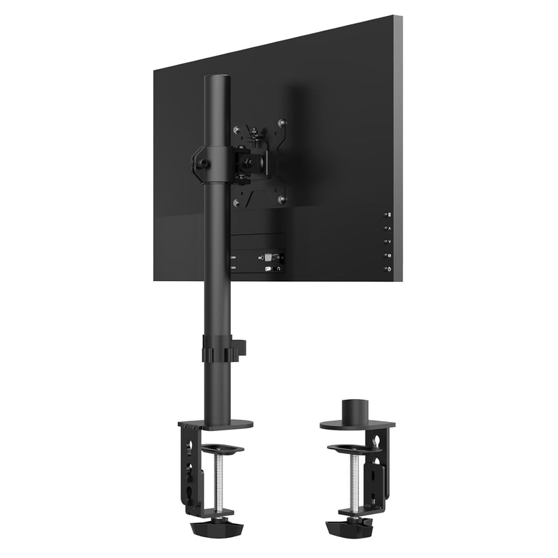 Pholiten Monitor Mount for 13-32 Inch Screens up to 10 kg, Adjustable Monitor Mount, Screen Mount Tilting, Swivelling, Swivelling, VESA 75 x 75 mm/100 x 100 mm