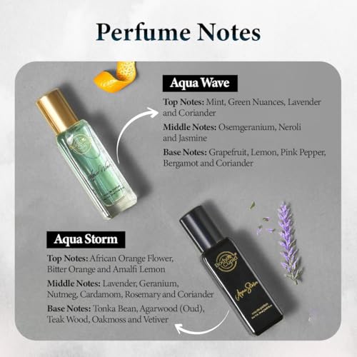 Body Cupid Luxury Perfume Gift Set for Men 4X20 ML | Long Lasting Premium Fragrances | Aqua Wave | Exotic Oud | Mr Wonderful | Aqua Storm | 80 ML