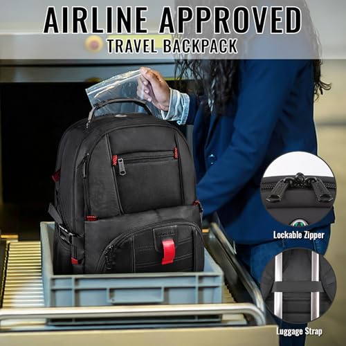 Extra Large Laptop Travel Backpack for Men Women