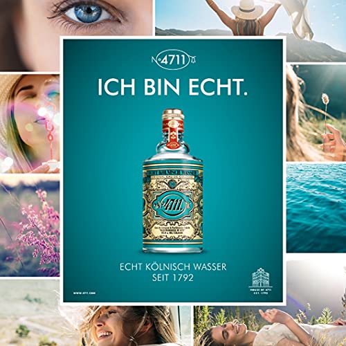 4711 Echt Kolnisch Wasser No For Men And Women - Eau de Cologne Natural Spray, 90ml
