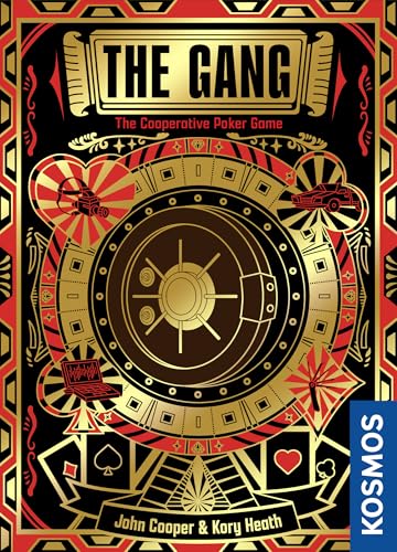 Thames & Kosmos The Gang | Co-Operative Poker | Family Game | Game Night | Strategy Game | Ages 10+