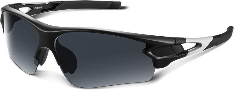Polarized Sports Sunglasses for Men Women Youth Baseball Fishing Cycling Running Golf Motorcycle Tac Glasses UV400