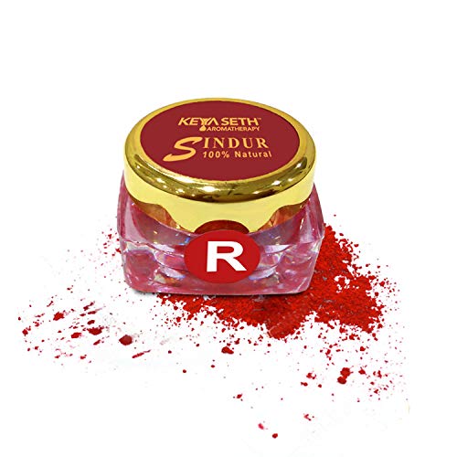 Keya Seth Aromatherapy, Device Of Drop 100% Natural Sindoor Dust, 3gm Sindoor (Red), Multi