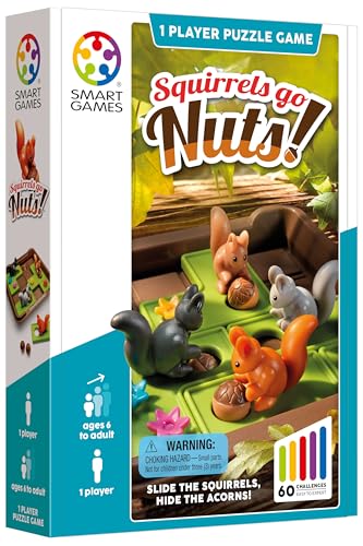 SmartGames Squirrels Go Nuts, Multicolour